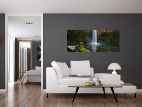 Obraz vodopádov (120x50 cm)