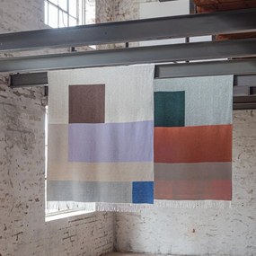 Deka v levanduľovo-béžovej farbe 125x190 cm Brick – Mette Ditmer Denmark