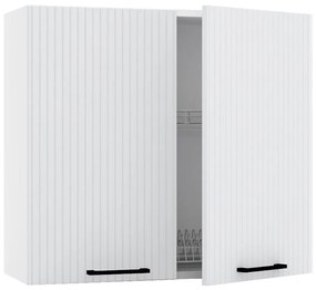 Skrinka do kuchyne Kate w80su alu svetlo šedá mat