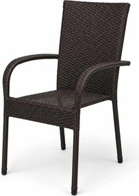 Záhradný jedálenský set AVENBERG TAVOLO, hnedá