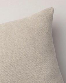 Karin - jednoduchá obliečka, 60x40cm farba produktu béžová látka zapletaná