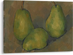 Obraz - Paul Cézanne, Three Pears, reprodukcia (70x50 cm)