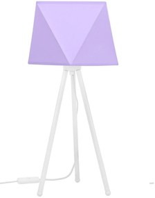 Stolová lampa DIAMOND, 1x textilné tienidlo (výber z 10 farieb), (výber z 3 farieb konštrukcie)