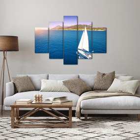 Obraz - Výlet loďou (150x105 cm)