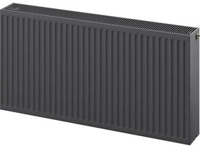 Mexen CC33, panelový radiátor 600 x 1400 mm, spodné stredové pripojenie, 3268 W, antracitová, W6C33-060-140-66