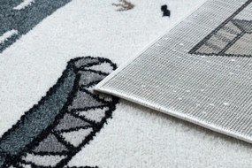 Koberec FUN Indián, indiánska dedina, zvieratká - krém