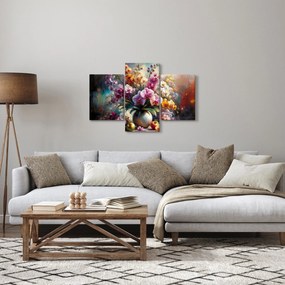 Obraz - Váza kvetov II. (90x60 cm)