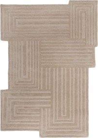 XXXLutz VLNENÝ KOBEREC, 120/170 cm prírodná farba Flair Rugs - Online Only bytové doplnky - 003165044801