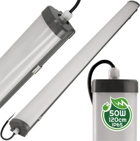 BERGE LED panel LEO čierny - 120cm - 50W - 230V - neutrálna biela