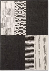 Čierny/krémový vnútorný a vonkajší koberec 120x170 cm Haringey Acacia – Ted Baker