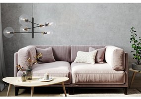 Závesne svietidlo Paris, 6x číre sklenené tienidlo, B/G, X