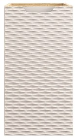 Koupelnová skříňka Ocean Beige s deskou a umyvadlem 90 cm béžová/dub olejovaný