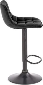 Barová stolička Hertha (čierna). Vlastná spoľahlivá doprava až k Vám domov. 1039569