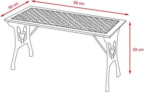 Set záhrad. nábytku 4-dielny Avenberg HAMILTON