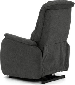 Polohovacie kreslo sivé, elektrické TV-L8963 GREY2