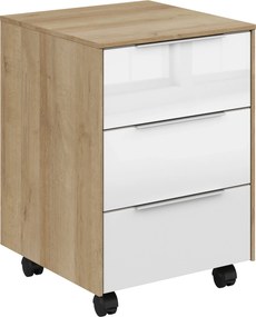 XXXLutz KONTAJNER NA KOLIESKACH, 40/61/50 cm Voleo - Kancelárske série - 002427020426