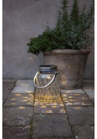 Vonkajšia solárna LED svetelná dekorácia Star Trading Pireus, výška 16 cm