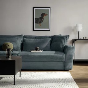 Rozkladacia 4-miestna pohovka NOEMI sivá