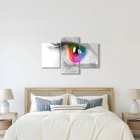 Obraz - Očná dúhovka (90x60 cm)