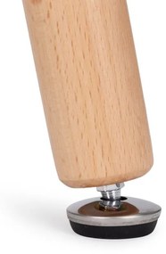 Biely okrúhly konferenčný stolík 60cm