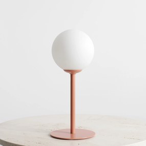 PINNE | minimalistická stolná lampa Farba: Koralová