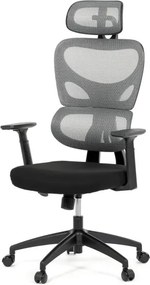 Kancelárska stolička sivá KA-K2080 GREY