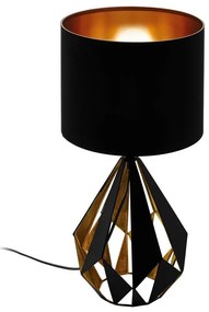 Eglo 43077 - Stolná lampa CARLTON 1xE27/60W/230V