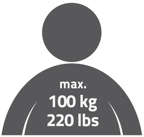 RIDDER Kúpeľňová stolička Trendy priehľadná