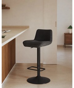 Čierne barové stoličky v súprave 2 ks 103 cm Zenda – Kave Home