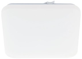 EGLO Moderné stropné svietidlo LED FRANIA, 17,3W, teplá biela, 33x33cm, štvorcový