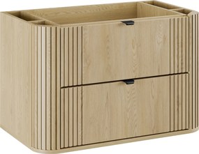 Comad Kúpeľňová skrinka pod umývadlo Ovalia Cremona 80 dub cremona