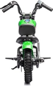 LEAN CARS Dobíjací motocykel A9902 36V zelený