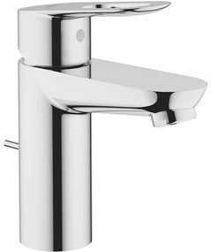 GROHE BauLoop páková umývadlová batéria s odtokovou súpravou s tiahlom, výška výtoku 86 mm, chróm, 32814000