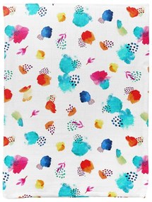 Biela mušelínová detská deka 75x100 cm Summer – Mijolnir