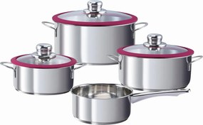 Sada hrncov (7 dielov) Berry, vínová