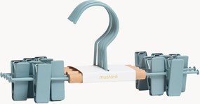 Ručne vyrobené vešiaky so štipcami Kids Ocean, 5 ks