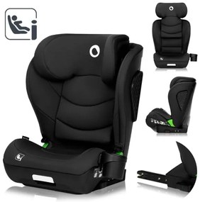 Lionelo - Autosedačka NEAL i-Size 100-150 cm čierny karbón