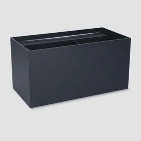 Brilagi - LED Vonkajšie nástenné svietidlo DOUBLE CUBE LED/12W/230V čierna IP65