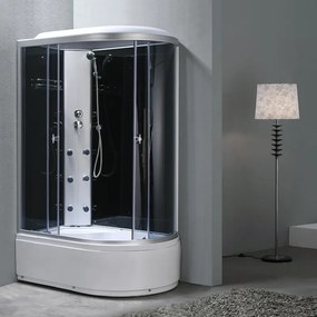 BPS-koupelny Hydromasážny box WSH7306L, 120x80 ľavý bez sauny