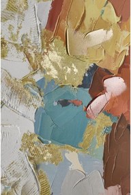 Tlačený/s ručne maľovanými prvkami obraz na plátne 80x80 cm Crown – Bizzotto