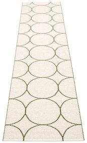 Tmavozelený vnútorný a vonkajší behúň 70x300 cm Boo Dark Olive – Pappelina