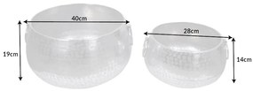 Miska Orient set 2ks striebra