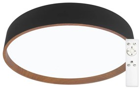 Top Light - LED Stmievateľné stropné svietidlo LED/51W/230V + DO čierna/hnedá TP1751