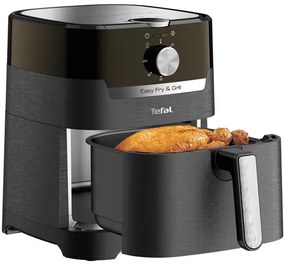 Teplovzdušná fritéza Tefal Easy Fry & Grill 2v1 EY501815 Čierna