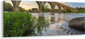 Obraz - Richmondský železničný most (120x50 cm)