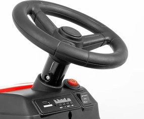 Elektrický traktor s prívesom Rolly červený