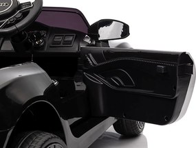 Ramiz Elektrické autíčko Audi R8 Polícia na batérie + diaľkové ovládanie + EVA + pomalý štart + MP3 LED
