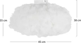 Brilagi - Stropné svietidlo SOLEAIR 1xE27/40W/230V priemer 45 cm biele