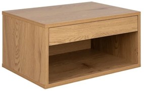 Závesný nočný stolík Cholet 50 cm divoký dub