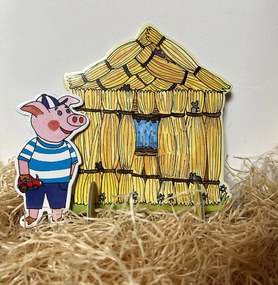 MARIONETINO Bábky a kulisy k rozprávke O troch prasiatkach